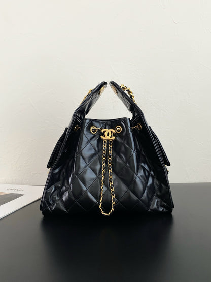 Chanel Oil Wax Leather Hobo Bag – 25C