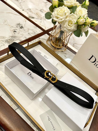 Dior Classic Leather Belt – 3.0cm