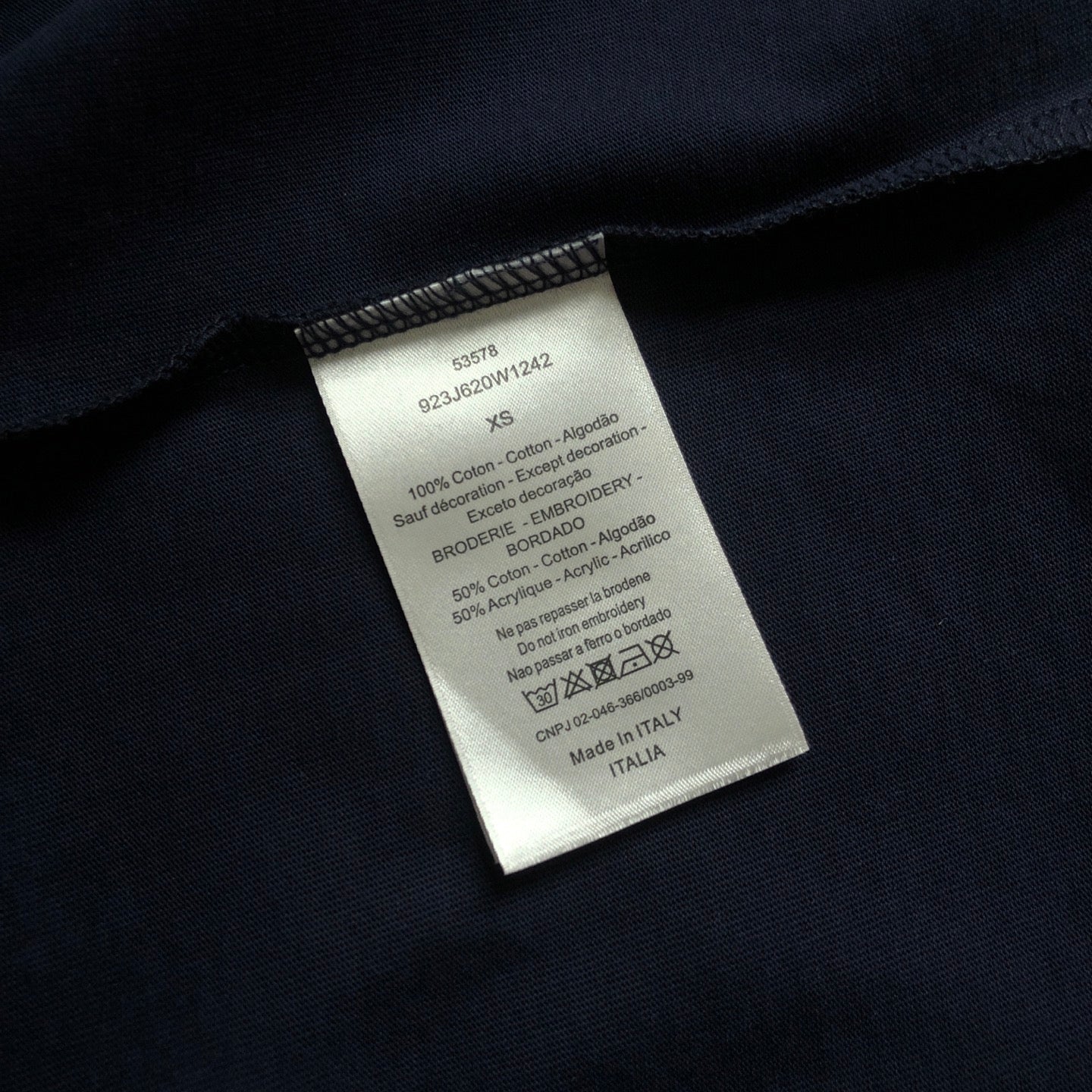 Dior Embroidered Logo T-Shirt – 2026SS