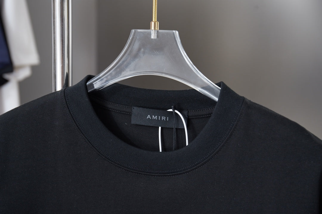 Amiri Embroidered Letter T-Shirt – 26SS Early Spring Collection