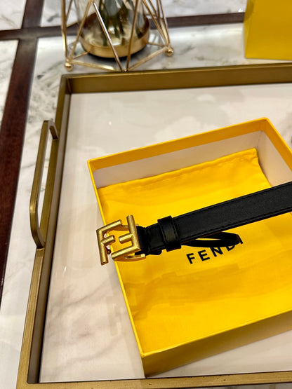 Fendi Classic Leather Belt – 2.5cm