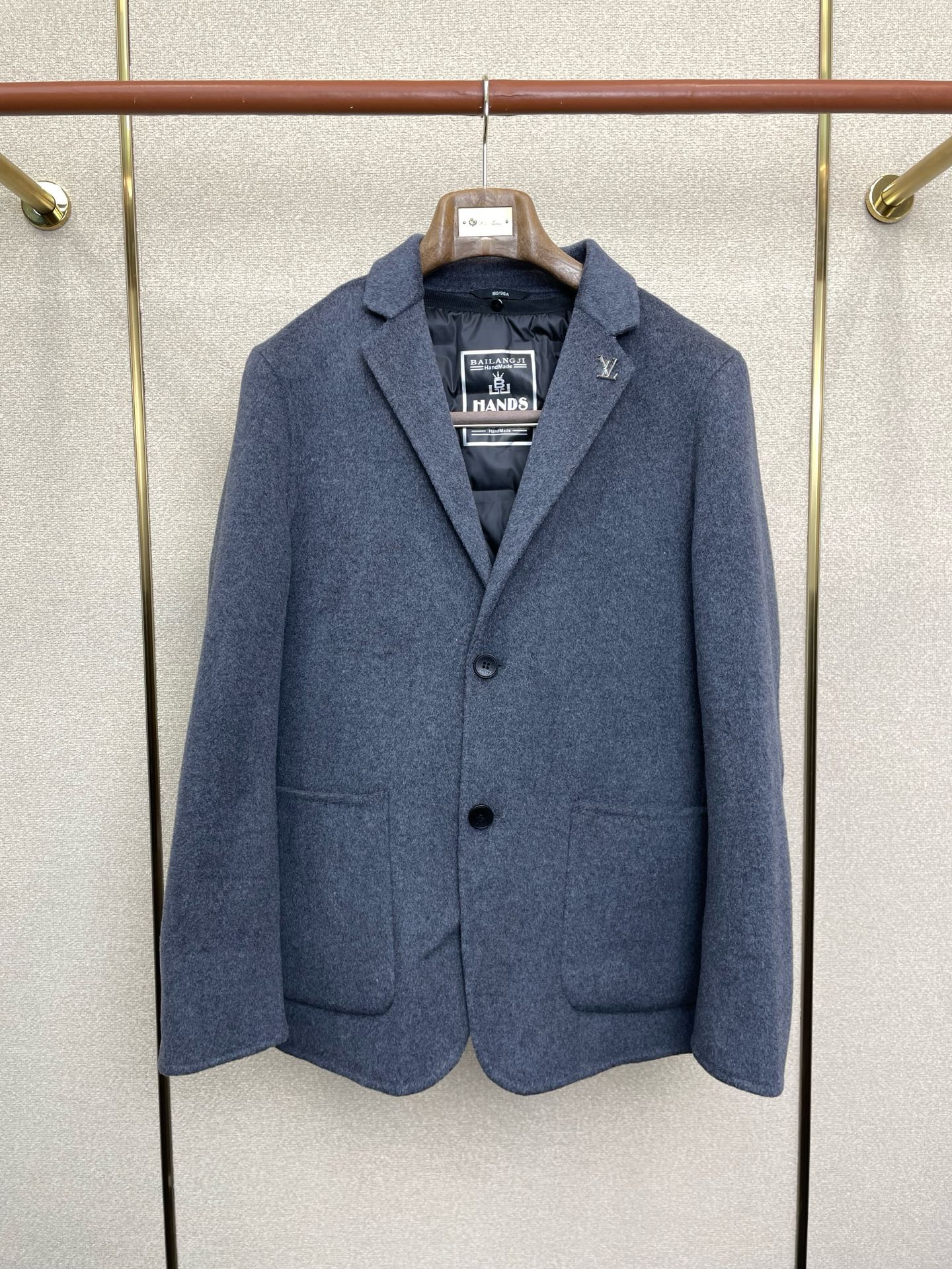Louis Vuitton Detachable Down Wool Blazer