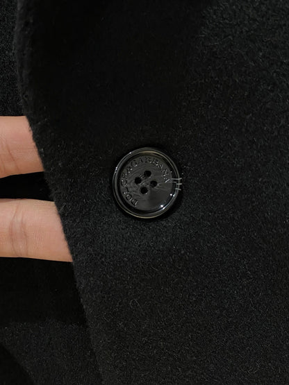 Dolce & Gabbana Men's Wool Kensington Coat – 2025FW