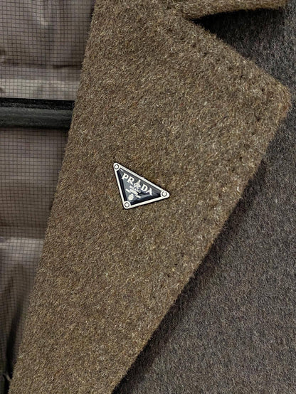 Prada Men's Wool Kensington Coat – 2025FW