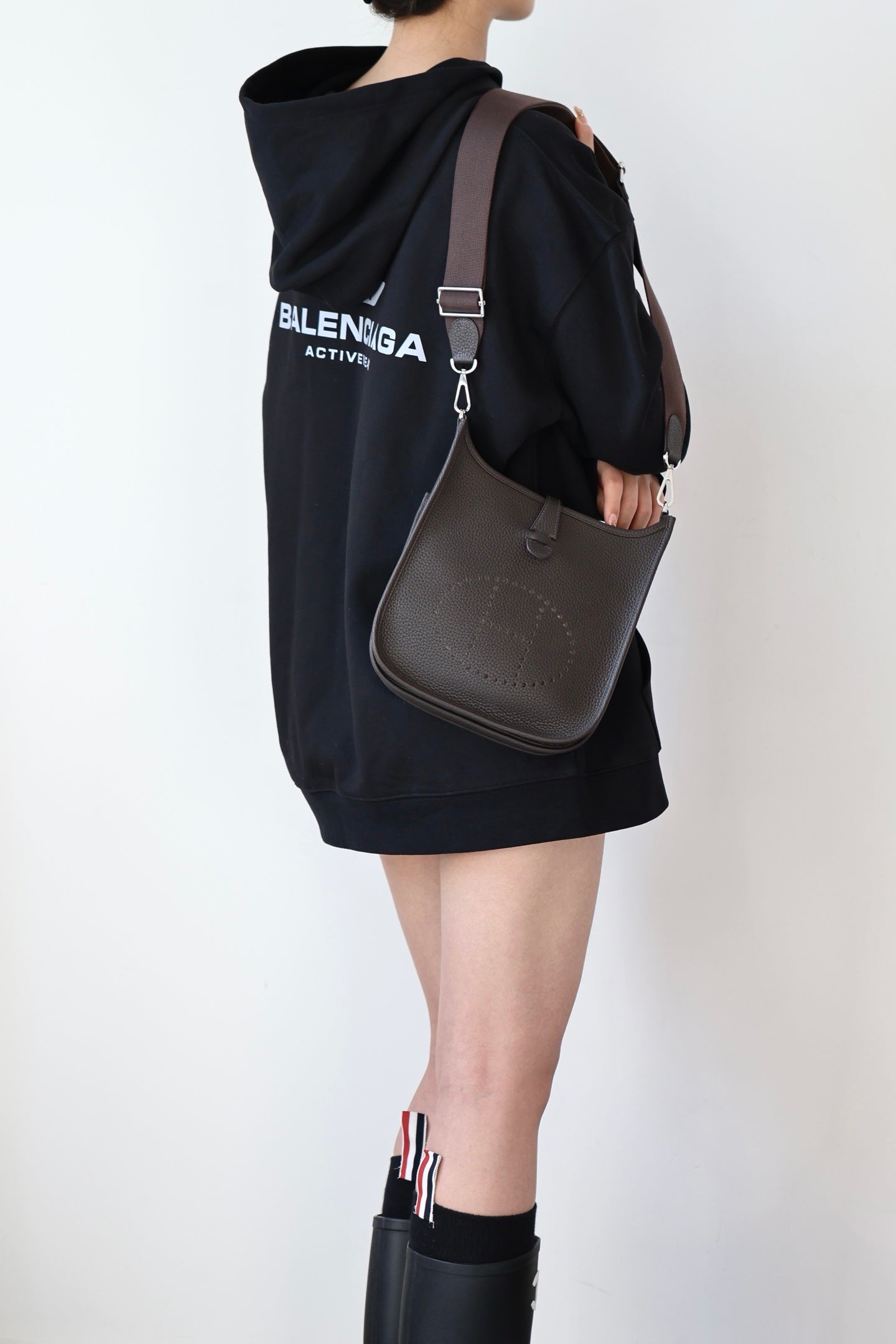 Hermès 23cm Handbag – Ebony