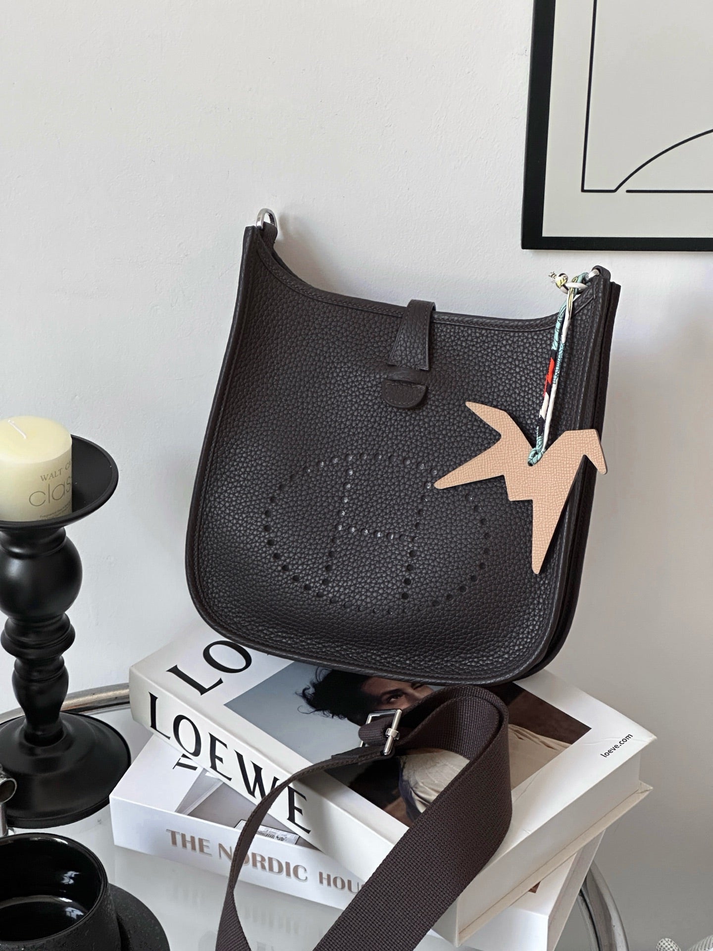 Hermès 23cm Handbag – Ebony
