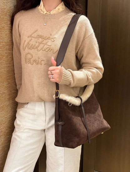 Louis Vuitton Embroidered Knit Sweater