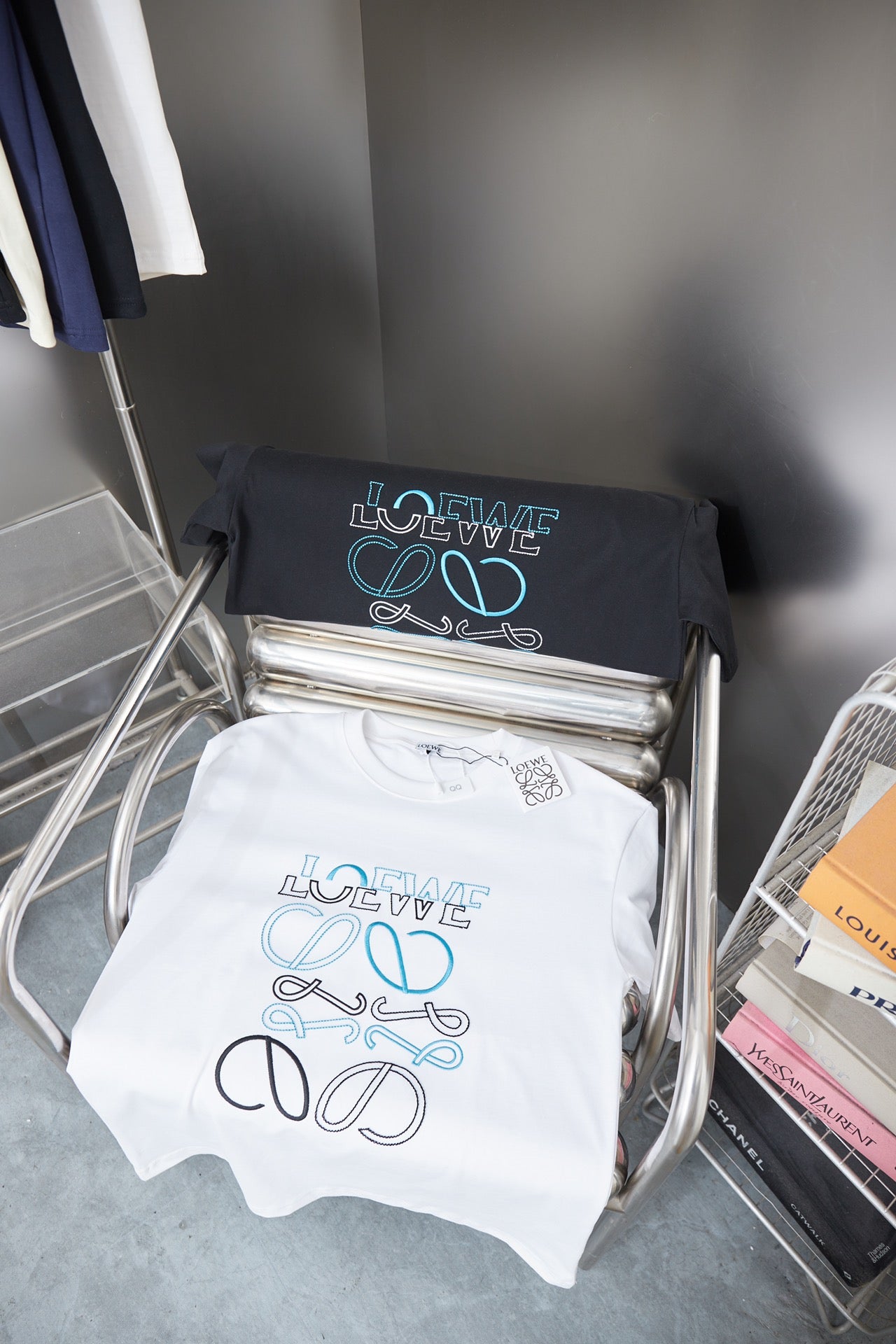 Loewe Embroidered Patch Logo T-Shirt – 2026SS Early Spring Collection