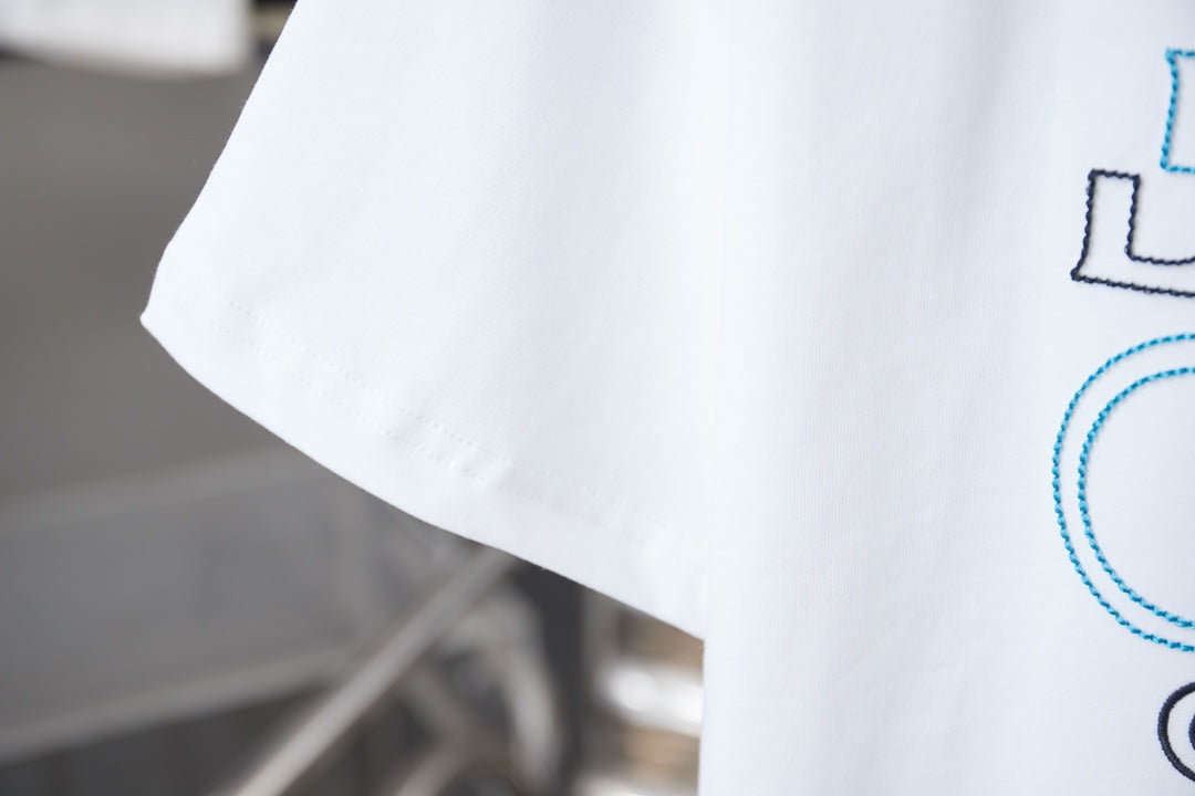 Loewe Embroidered Patch Logo T-Shirt – 2026SS Early Spring Collection