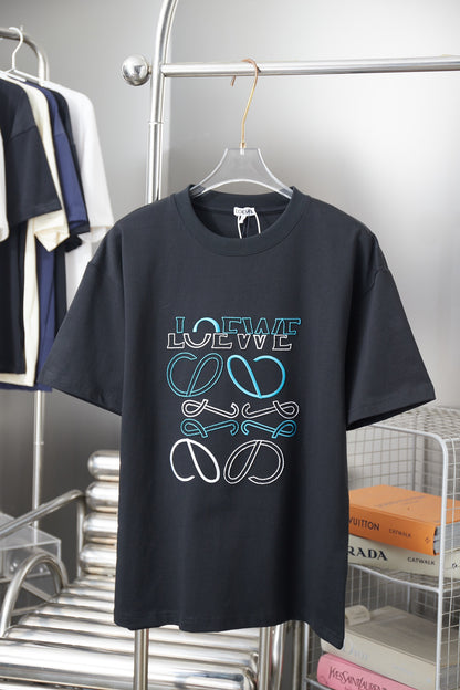 Loewe Embroidered Patch Logo T-Shirt – 2026SS Early Spring Collection
