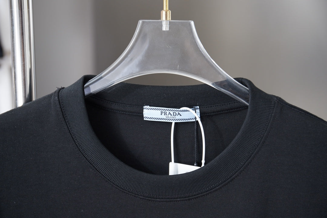 Prada Embroidered Logo T-Shirt – 26SS Early Spring Collection