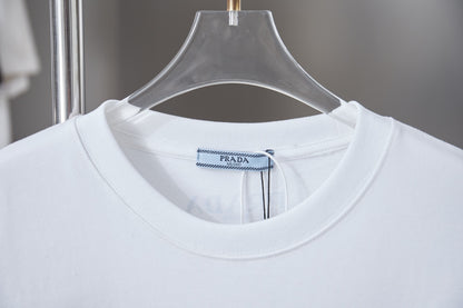 Prada Embroidered Logo T-Shirt – 26SS Early Spring Collection
