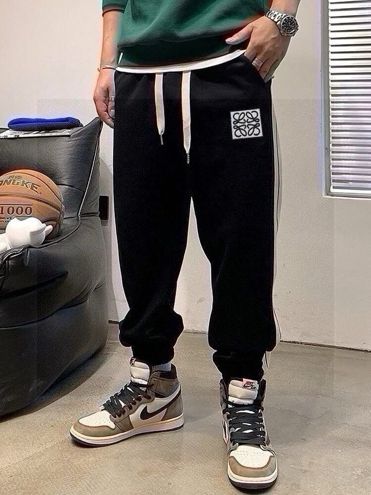 Loewe Woven Tape Knit Embroidery Sweatpants – 24SS