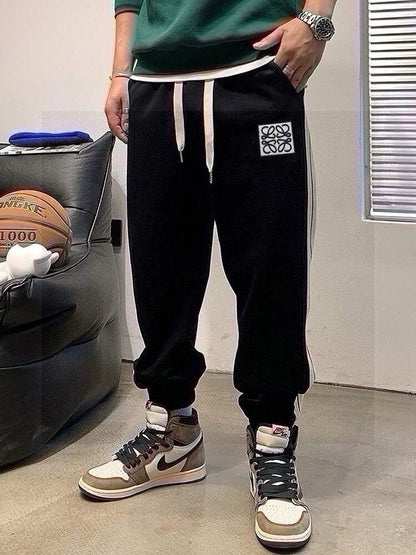 Loewe Woven Tape Knit Embroidery Sweatpants – 24SS