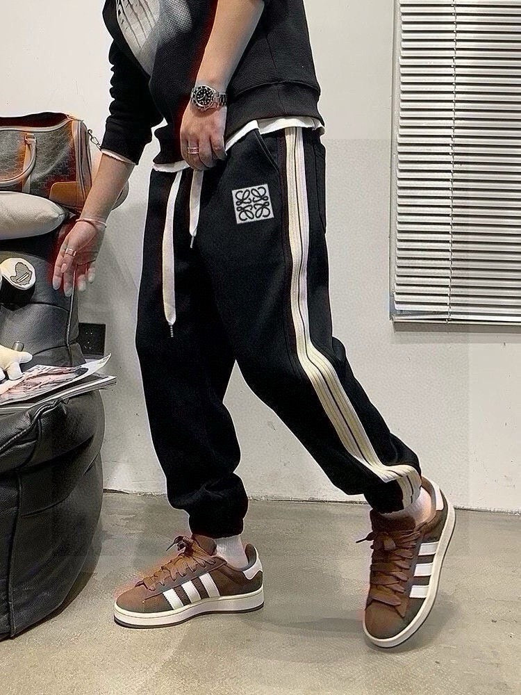 Loewe Woven Tape Knit Embroidery Sweatpants – 24SS