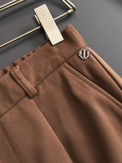 Zegna 2025 Cashmere Blend Casual Trousers