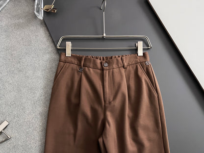 Zegna 2025 Cashmere Blend Casual Trousers
