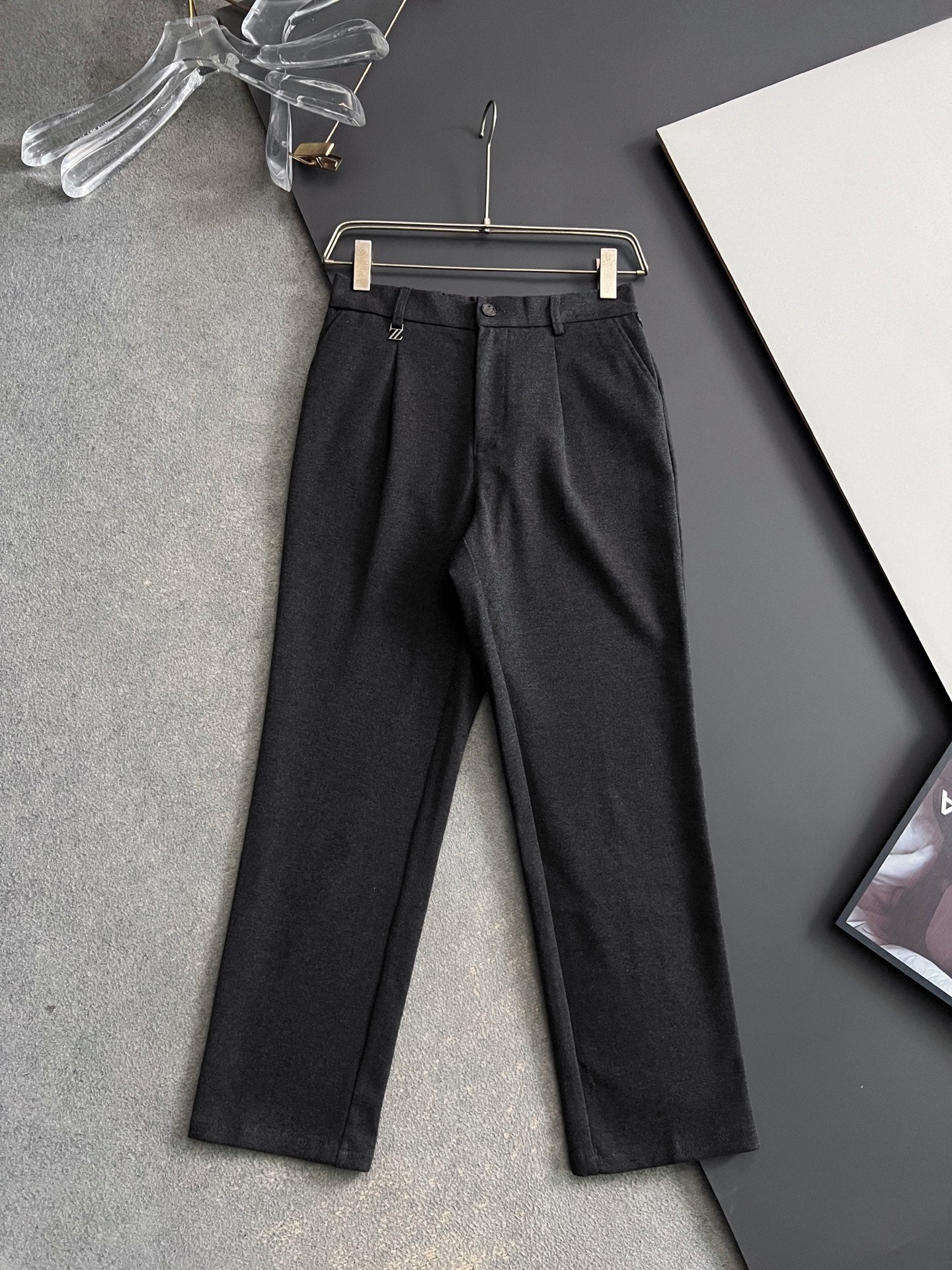 Zegna 2025 Cashmere Blend Casual Trousers
