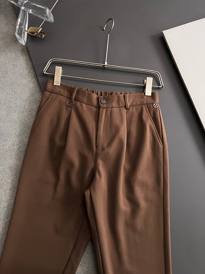 Zegna 2025 Cashmere Blend Casual Trousers