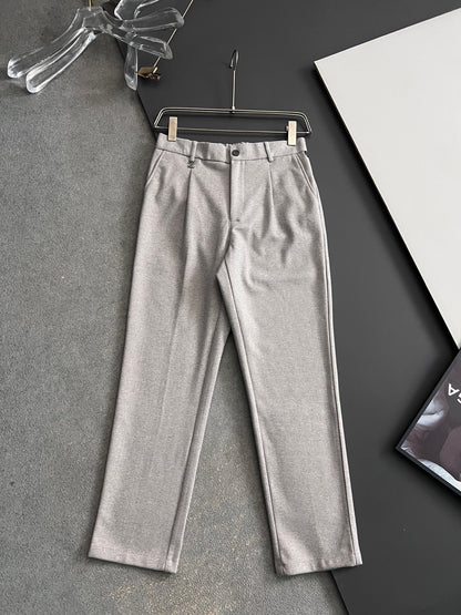 Zegna 2025 Cashmere Blend Casual Trousers