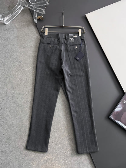 Prada Men's Cashmere Casual Trousers – 2025 Collection