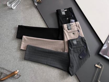 Prada Men's Cashmere Casual Trousers – 2025 Collection