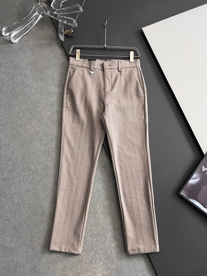 Prada Men's Cashmere Casual Trousers – 2025 Collection