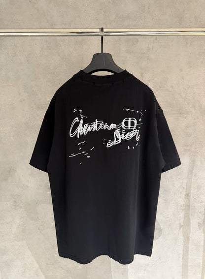 Dior Patchwork Embroidered Heavyweight T-Shirt