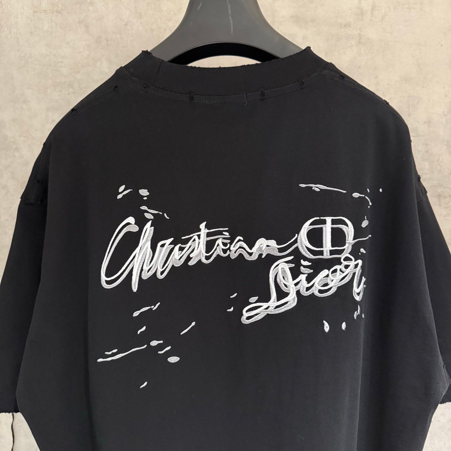 Dior Patchwork Embroidered Heavyweight T-Shirt