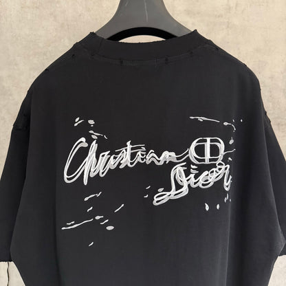 Dior Patchwork Embroidered Heavyweight T-Shirt