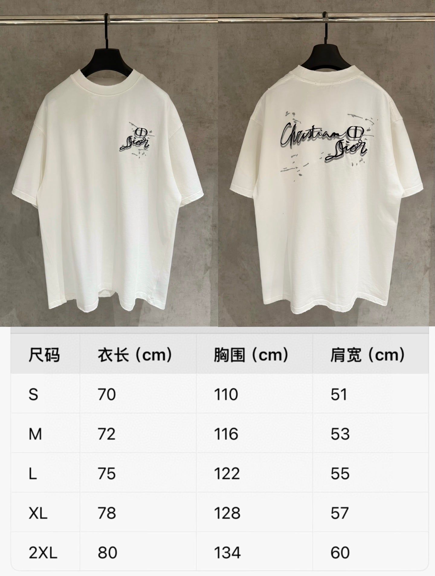 Dior Patchwork Embroidered Heavyweight T-Shirt