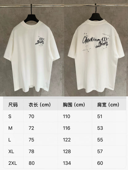 Dior Patchwork Embroidered Heavyweight T-Shirt