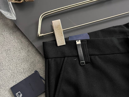 Prada Men's Cashmere Casual Trousers – 2025 Collection