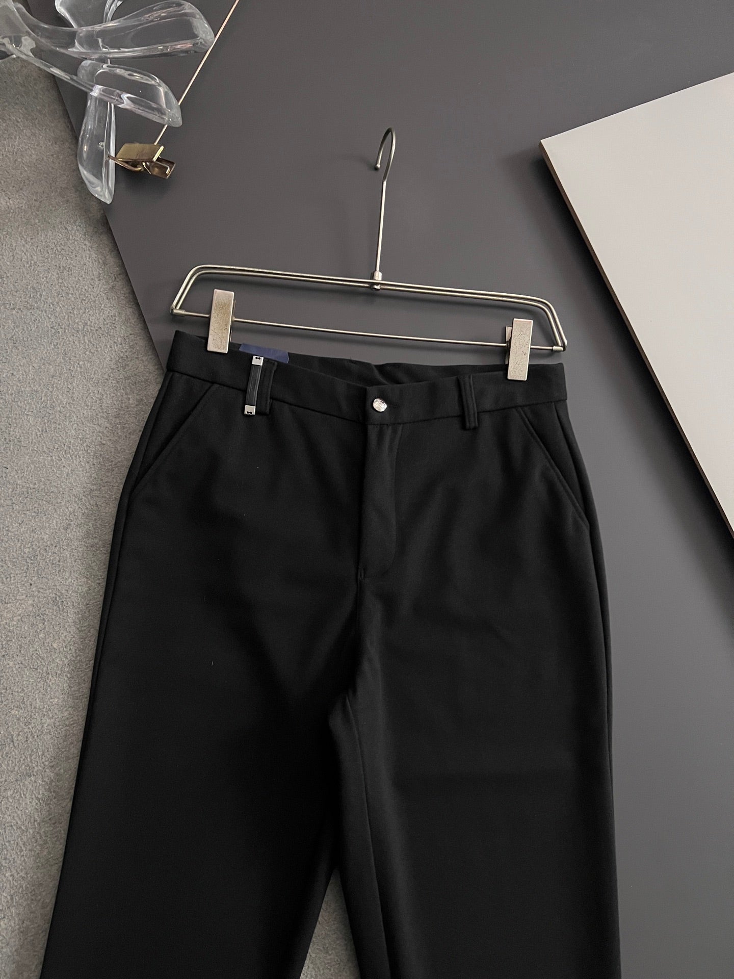 Prada Men's Cashmere Casual Trousers – 2025 Collection