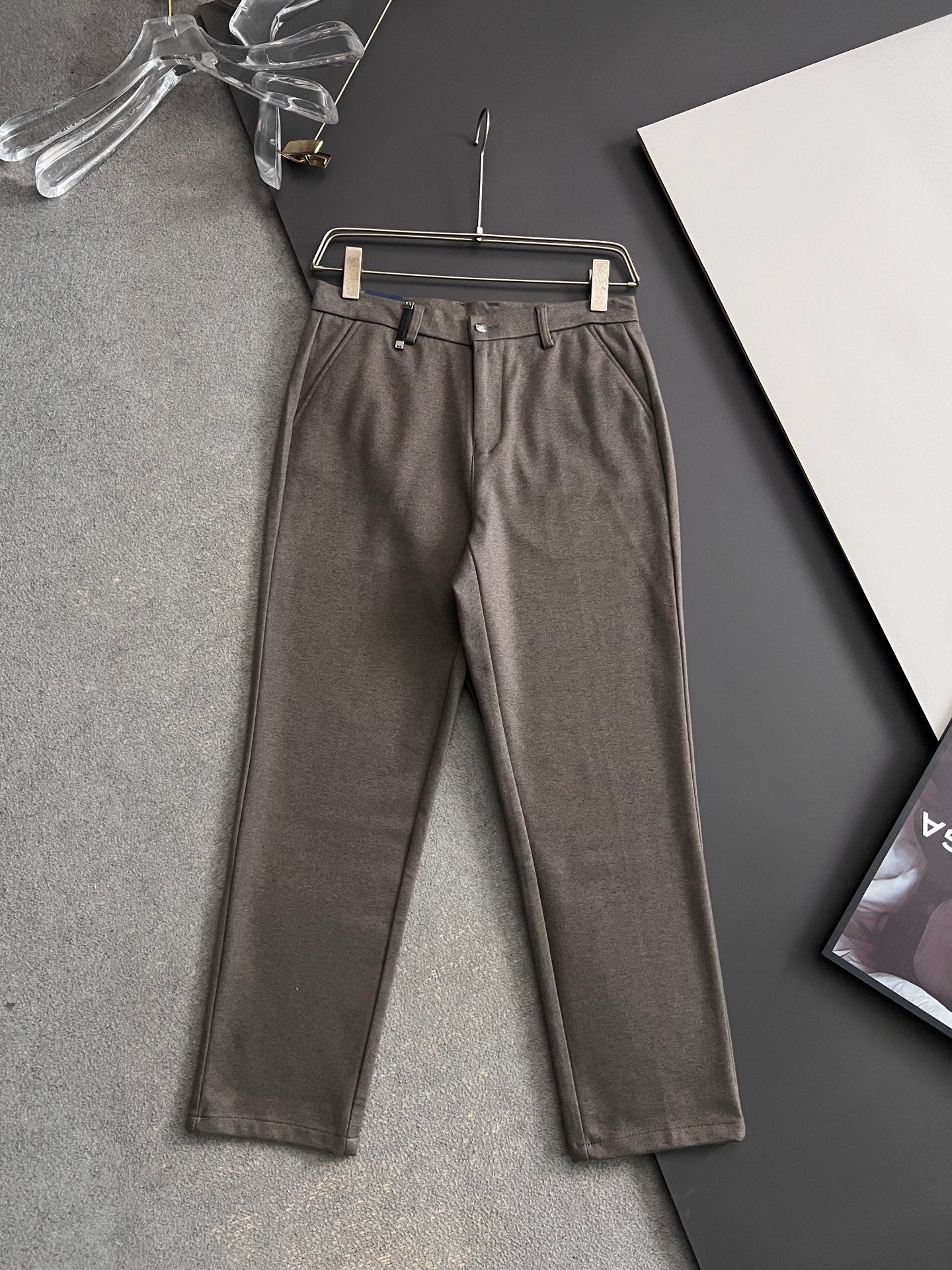 Prada Men's Cashmere Casual Trousers – 2025 Collection