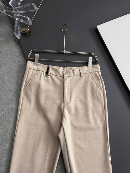 Prada Men's Cashmere Casual Trousers – 2025 Collection