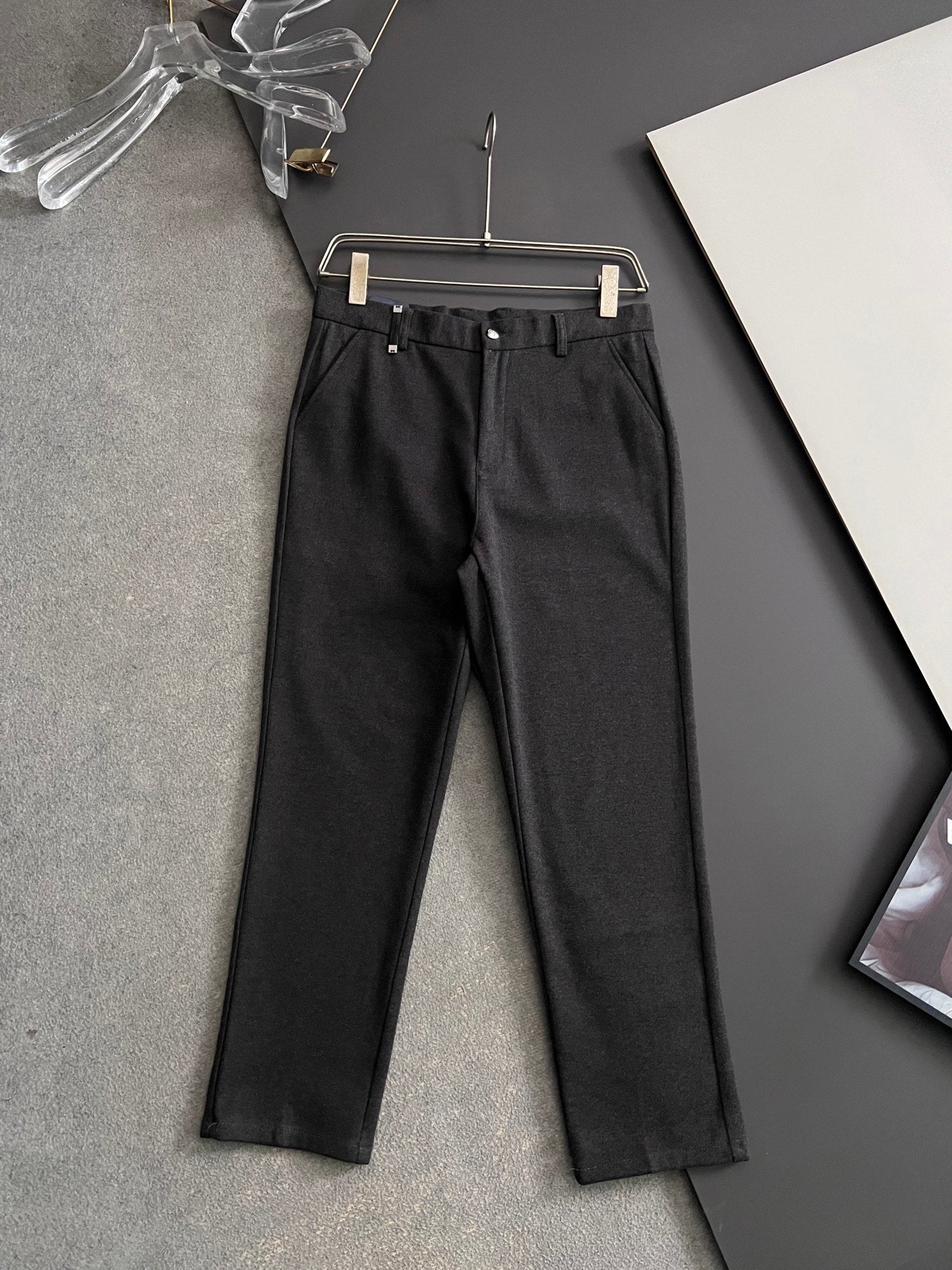 Prada Men's Cashmere Casual Trousers – 2025 Collection