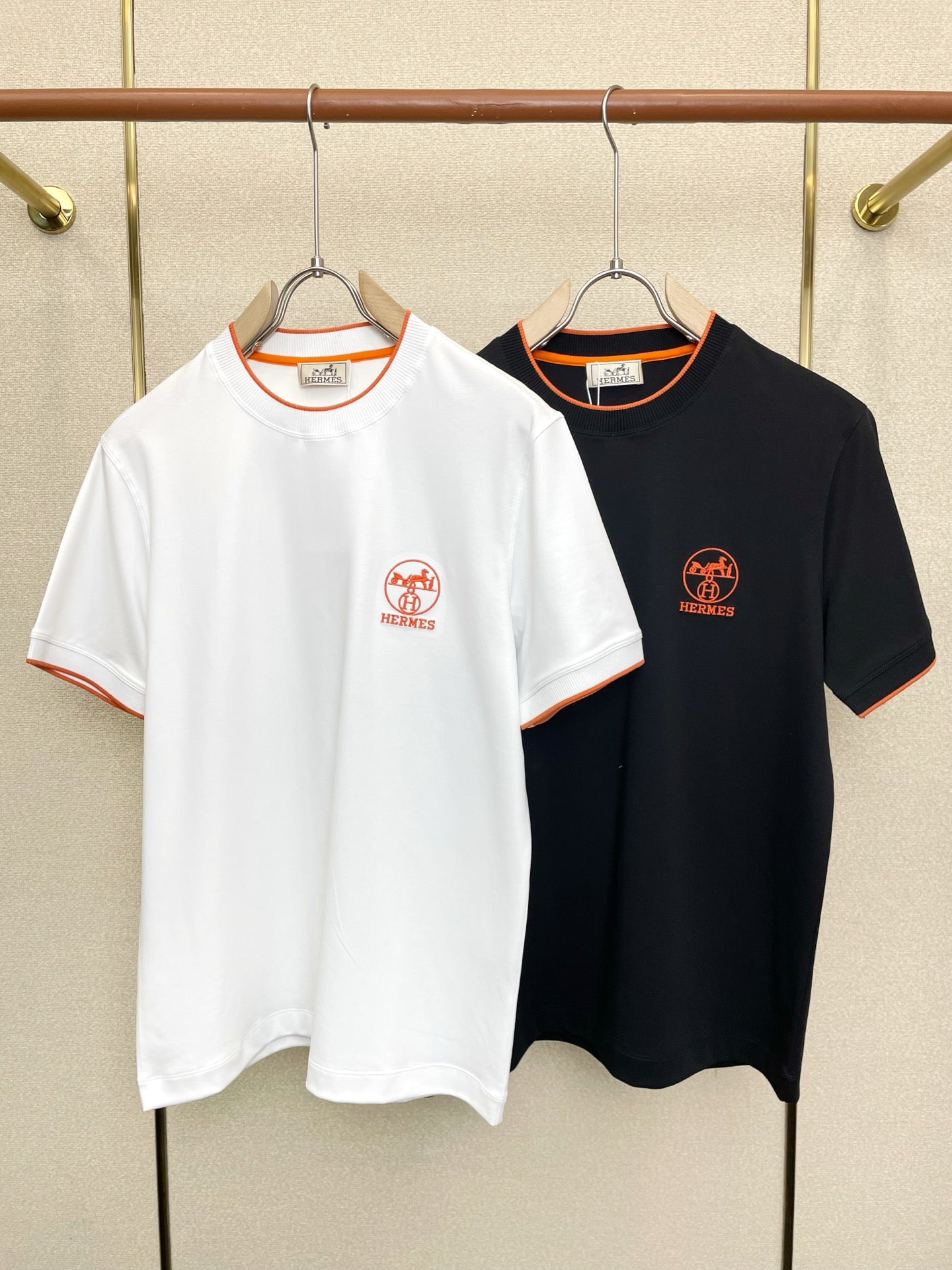 Hermès Men's Casual Short-Sleeve T-Shirt