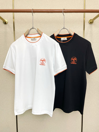 Hermès Men's Casual Short-Sleeve T-Shirt