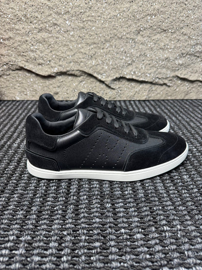 Hermès Laser-Punched H Nappa Calfskin Sneakers