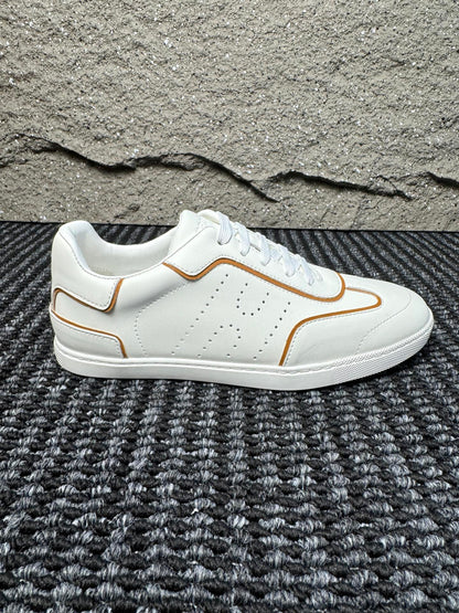 Hermès Laser-Punched H Nappa Calfskin Sneakers