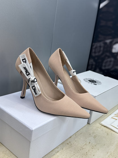 Dior J'Adior Webbing Bow Pumps – 2026 Early Spring Collection