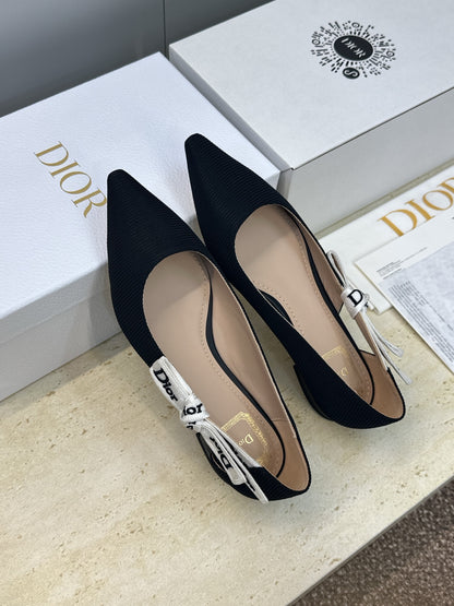 Dior J'Adior Webbing Bow Pumps – 2026 Early Spring Collection