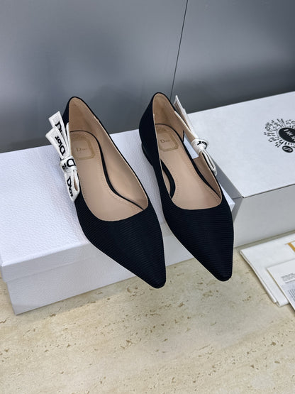 Dior J'Adior Webbing Bow Pumps – 2026 Early Spring Collection
