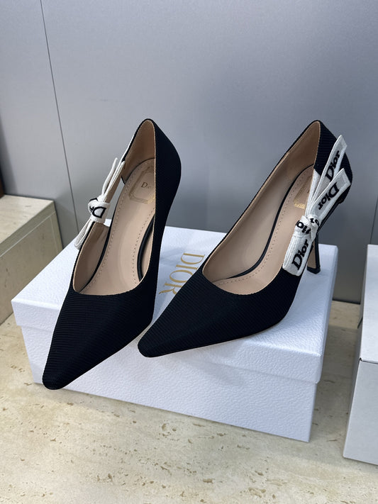 Dior J'Adior Webbing Bow Pumps – 2026 Early Spring Collection