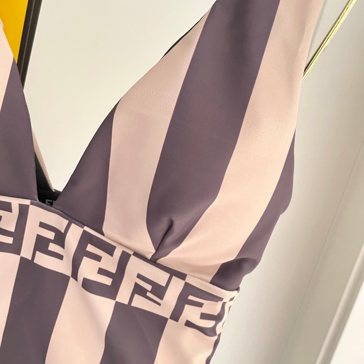 Fendi Versatile Backless One-Piece Swimsuit