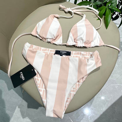 Fendi Versatile One-Piece Bikini Swimsuit