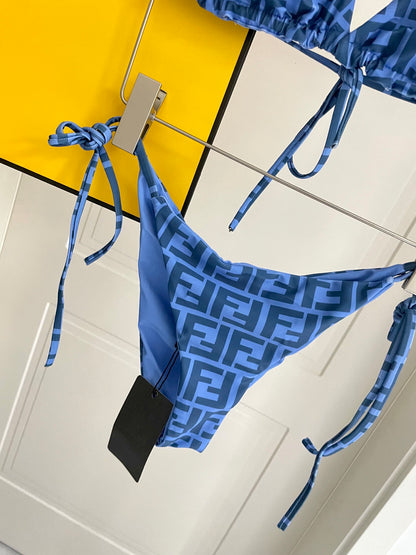 Fendi Versatile One-Piece Bikini Swimsuit