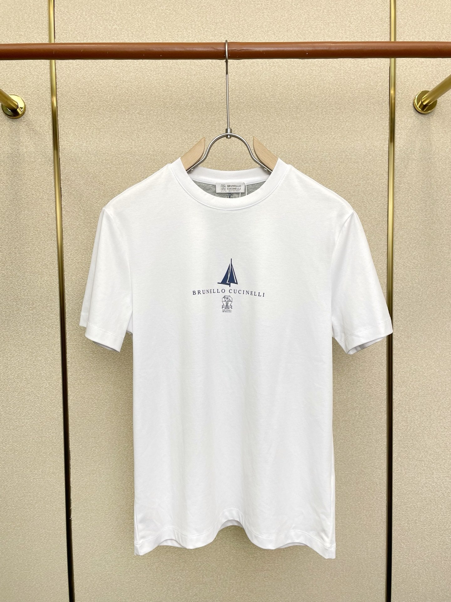 Brunello Cucinelli Men's Casual Short-Sleeve T-Shirt – 2025SS