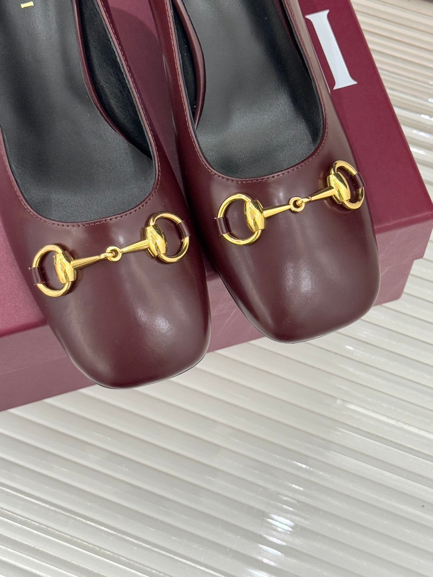 Gucci Horsebit Block Heel Pumps – 2025 Collection
